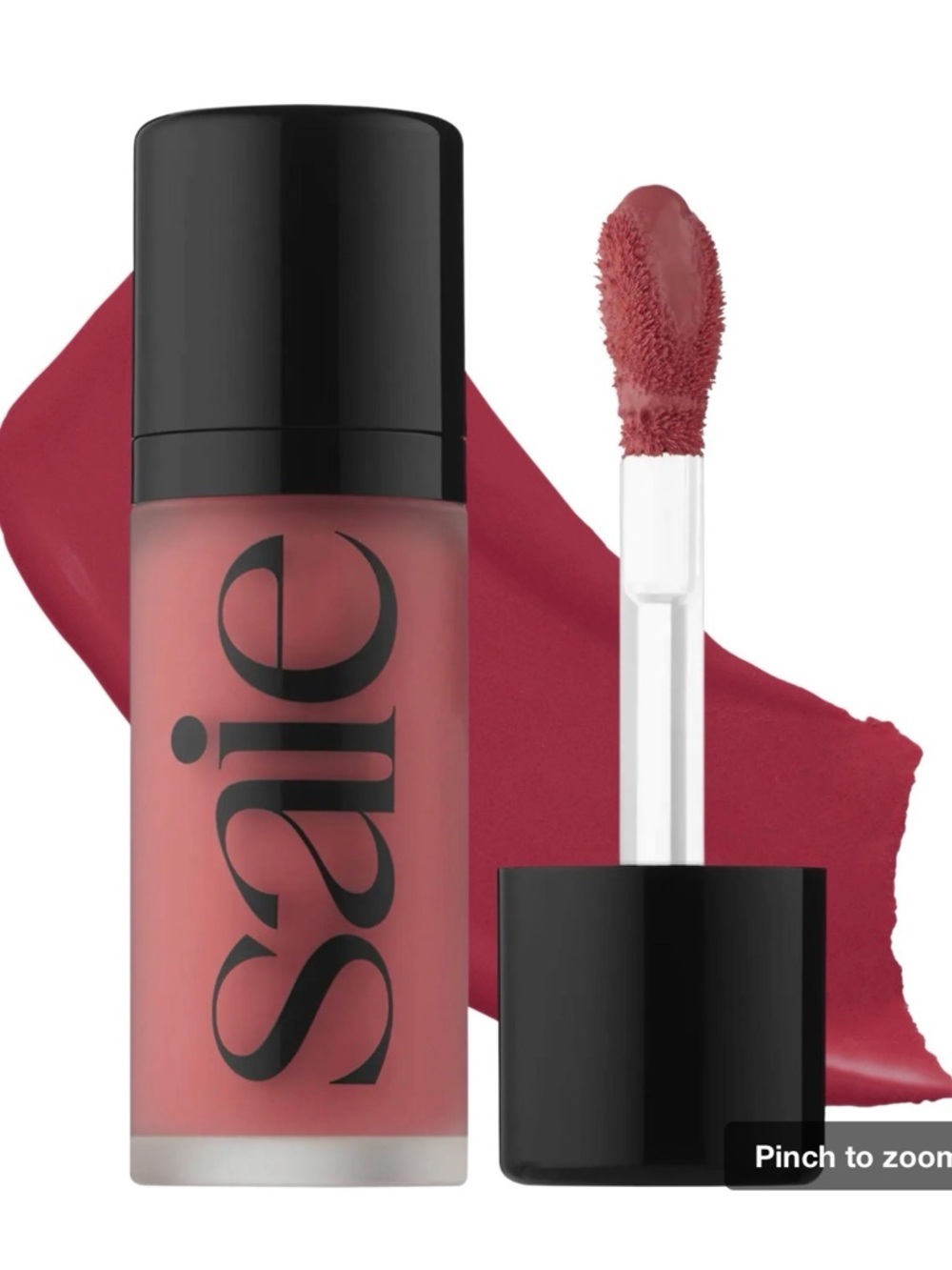 SAIE Dew Blush Shade Dreamy/Bright Berry 12 mL Full Size Clean Beauty NWT
